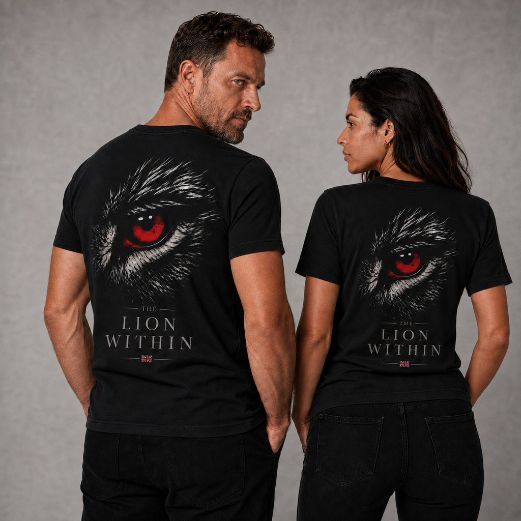 Organic Cotton T-Shirt - Lion Eye