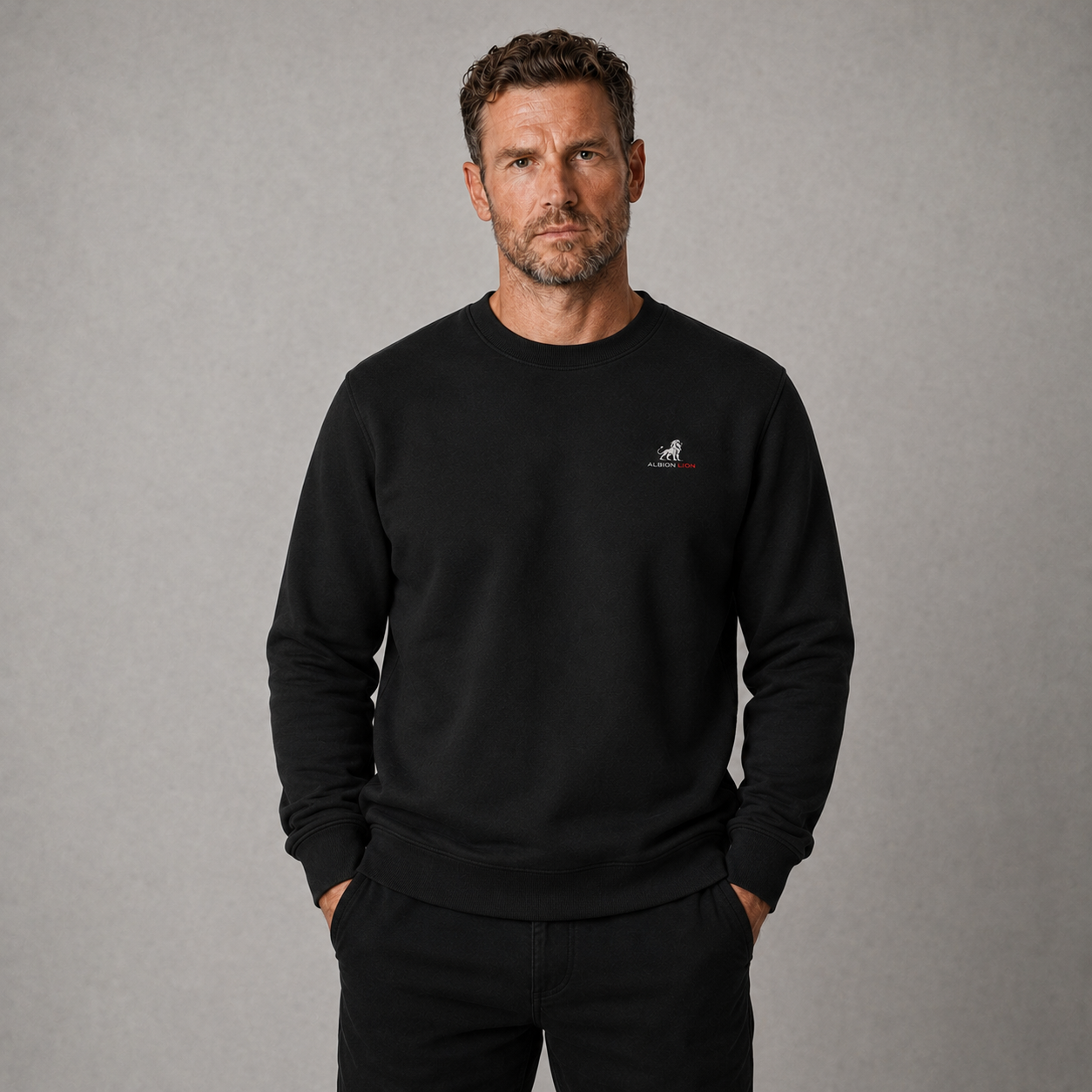 Organic Cotton Sweatshirt - Lion Eye