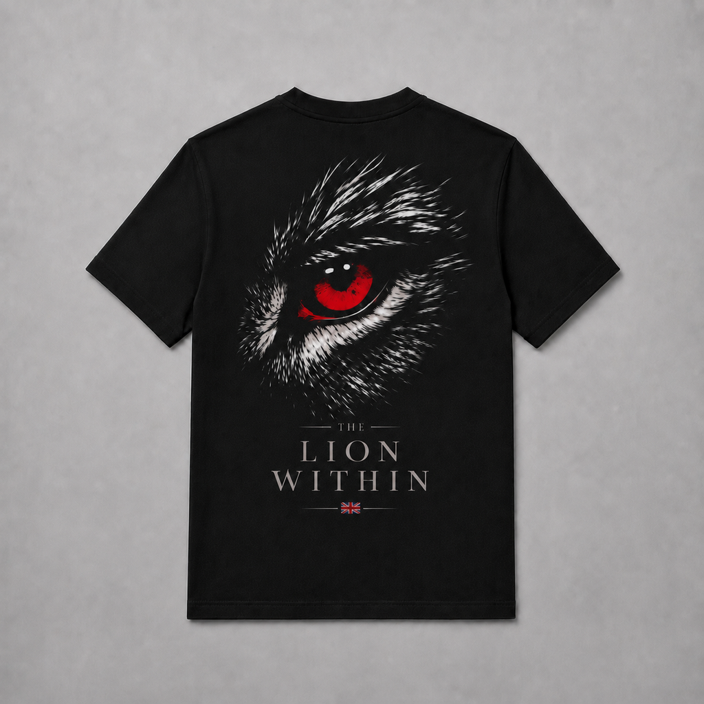 Organic Cotton T-Shirt - Lion Eye