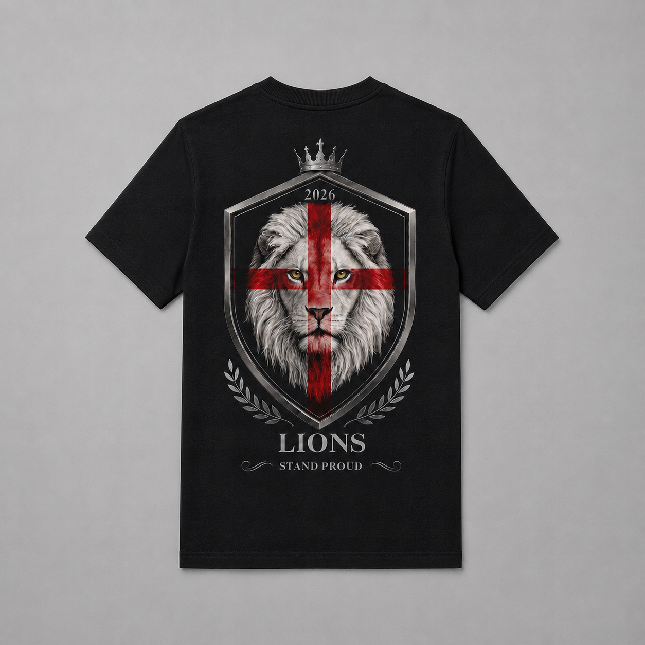 Organic Cotton T-Shirt - Lions Stand Proud