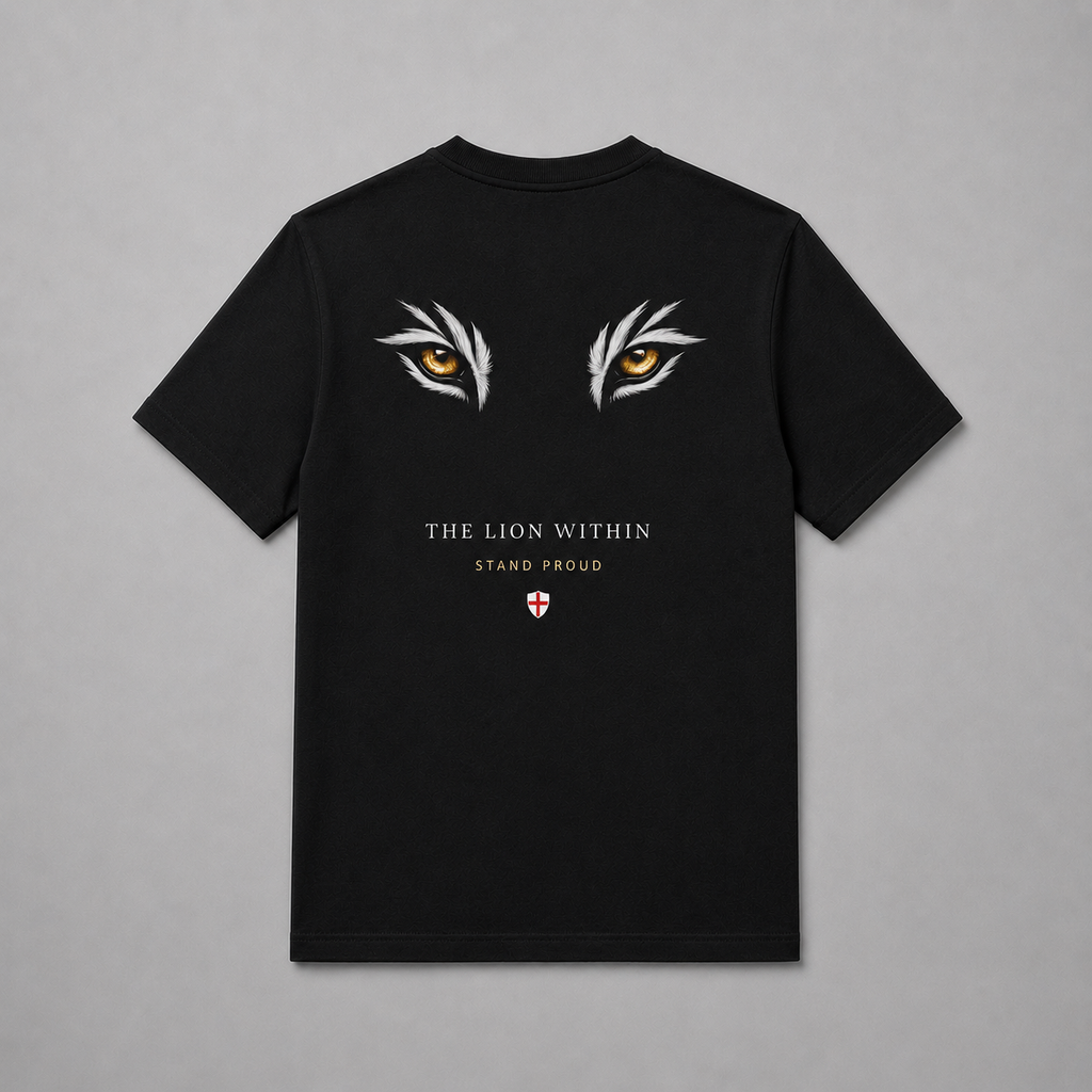 Organic Cotton T-Shirt - The Lion Within