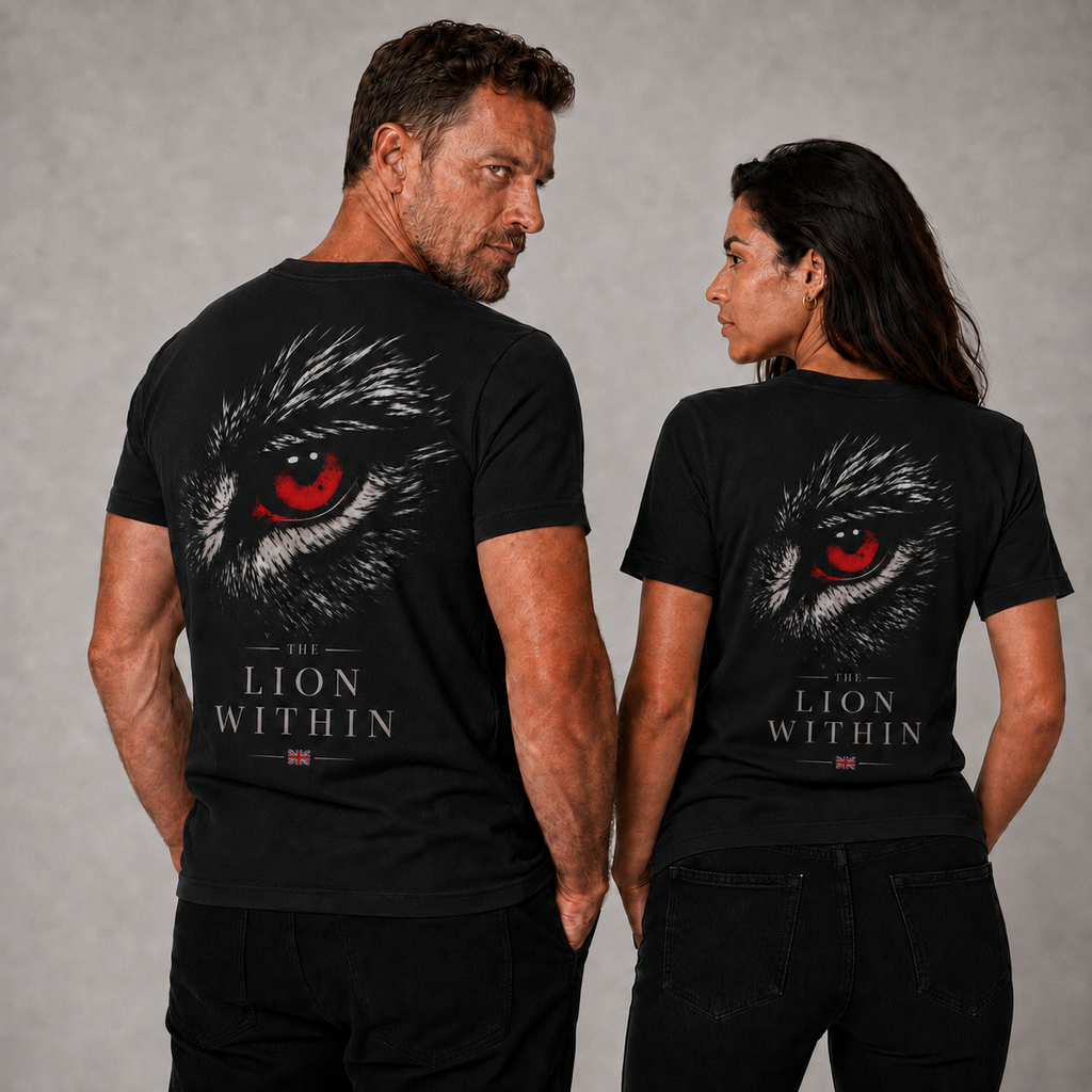 Organic Cotton T-Shirt - Lion Eye