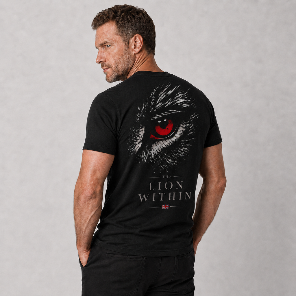 Organic Cotton T-Shirt - Lion Eye