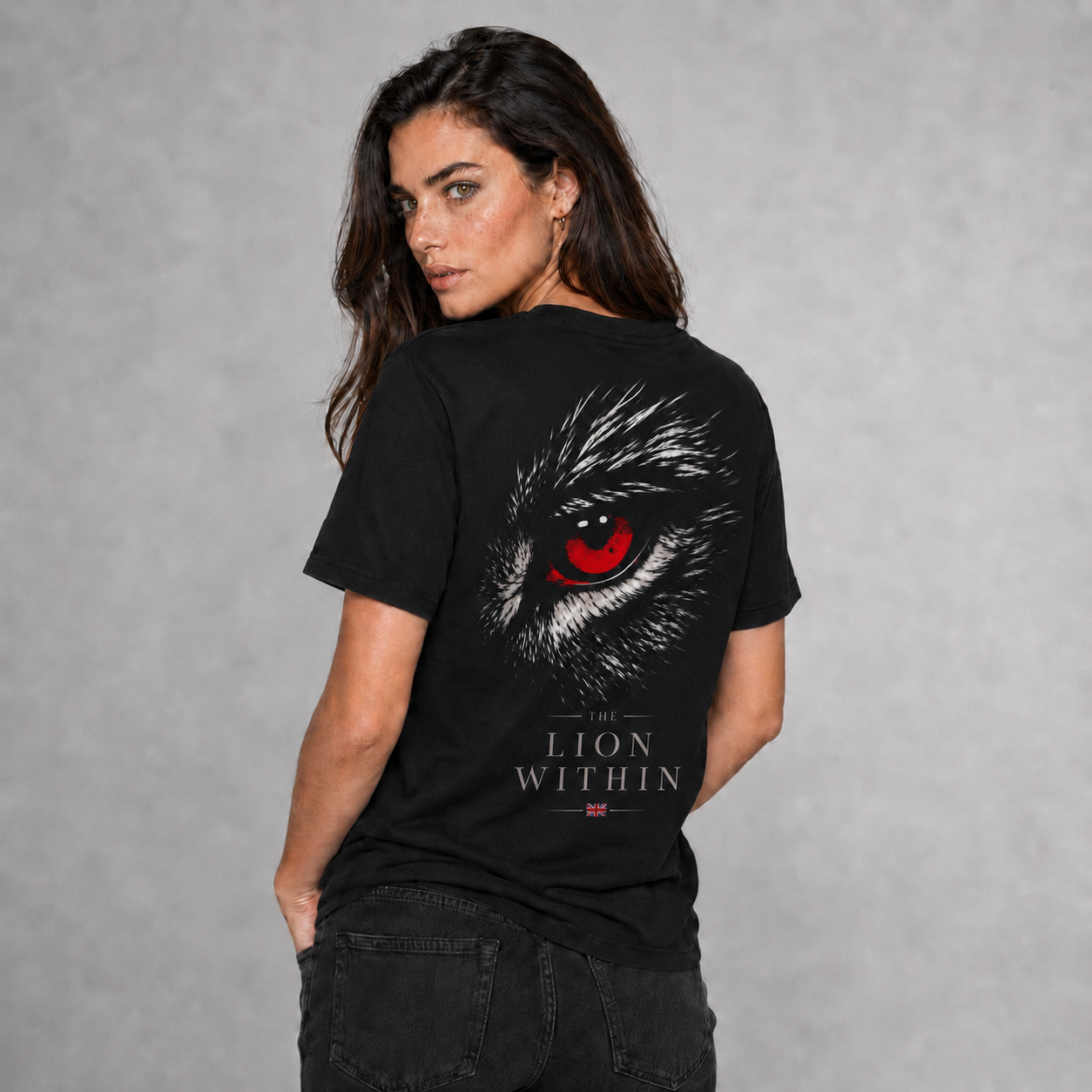 Organic Cotton T-Shirt - Lion Eye