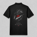 Organic Cotton Polo Shirt - Lion Eye