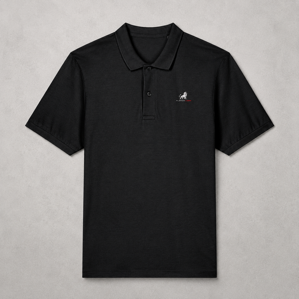 Organic Cotton Polo Shirt - Lion Eye