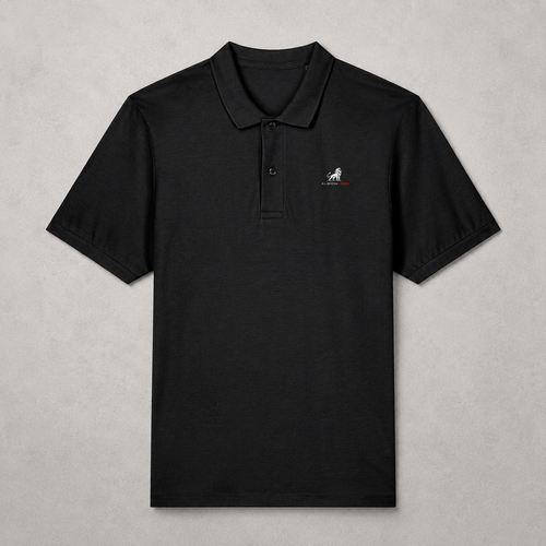 Organic Cotton Polo Shirt - Lion Eye